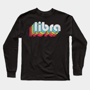 Libra / Zodiac Birthdate Sign Design Long Sleeve T-Shirt